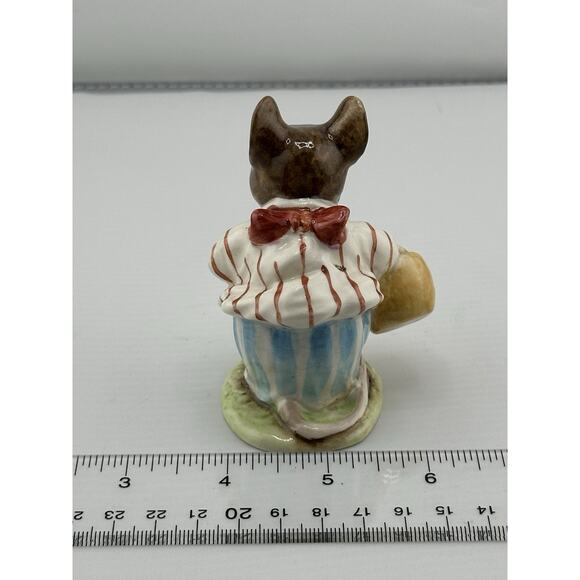Vintage Beswick Beatrix Potter 1948 "Mrs Tittle Mouse" Porcelain Figurine RARE - Picture 10 of 10